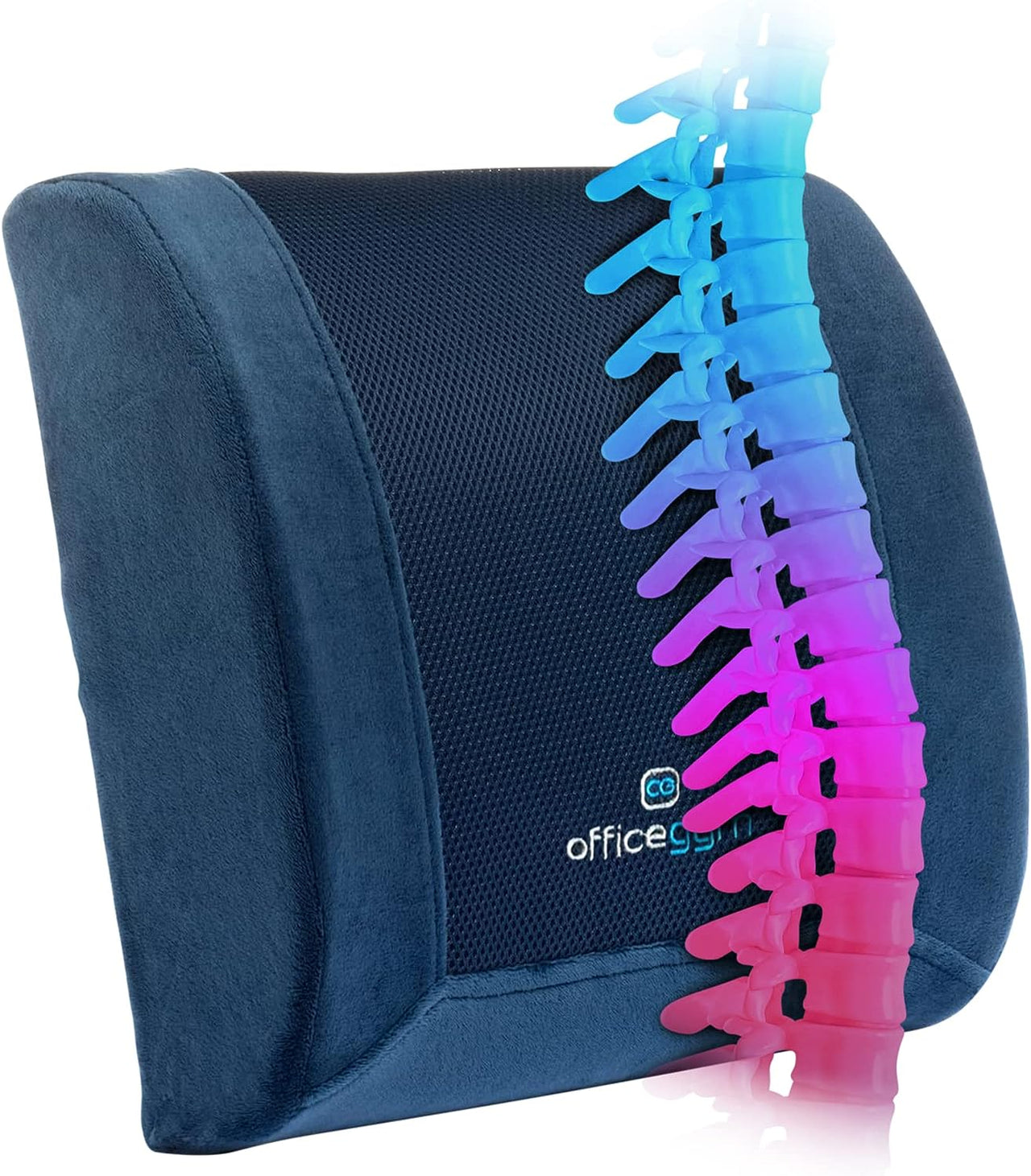 Ergonomic Lumbar Support Pillow with Memory Foam