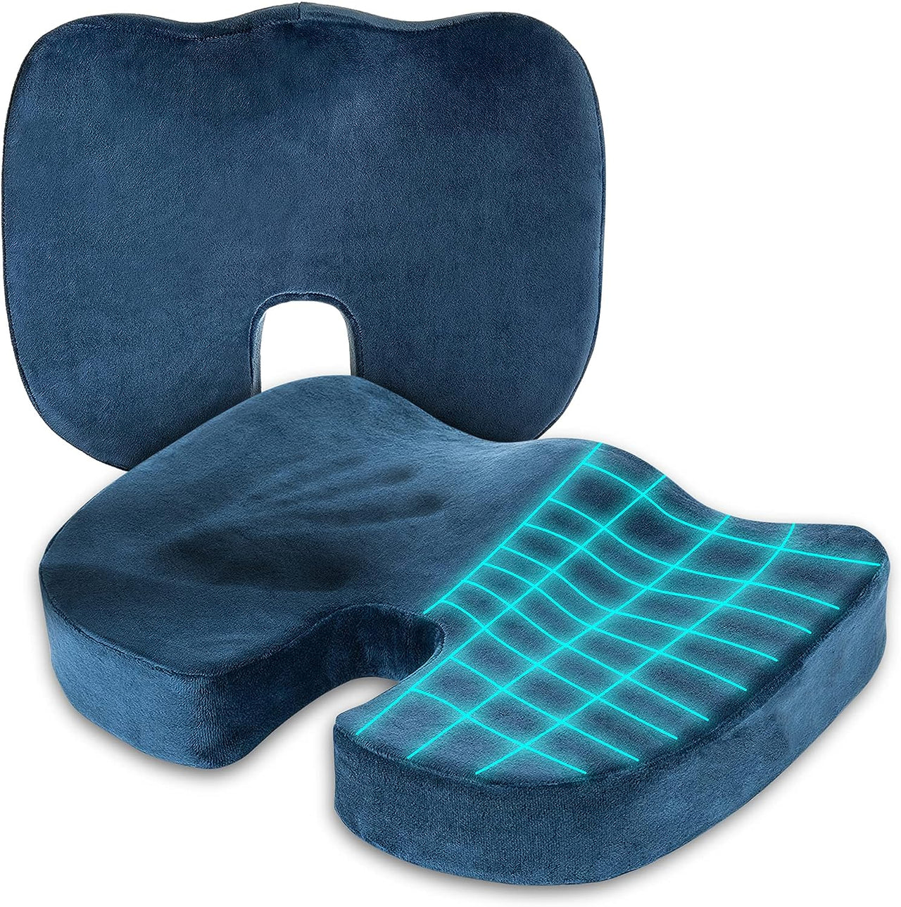 Orthopedic Coccyx Seat Cushion with Memory Foam